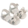 BabyWalker Bαπτιστικά παπούτσια κορίτσι PRI2655 ασημί